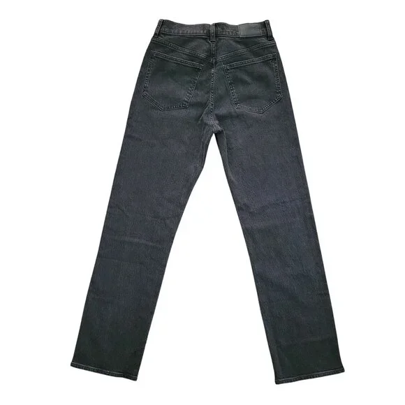 NWT Madewell The 90s Straight Jean Womens 26 Belmere Wash High Rise Denim - Picture 3 of 10